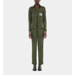 Combinaison The Kooples X Carolina Ritzler Kaki En Coton Femme