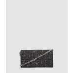 K/KURL BOUCLE WALLET ON CHAIN