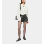 Cardigan En Alpaga Et Laine Écru Femme