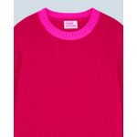 Pull Col Rond Tricolore