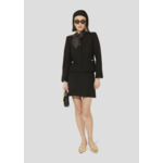 Veste Velvet-Charcoal en Polyester