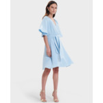 Robe Russel Bleu Ciel en Polyester