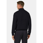 Pull Demi Zip En Maille De Laine Mérinos