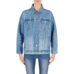 Blouson - icône en denim indigo