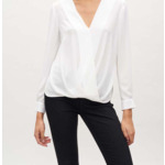 Blouse à col V