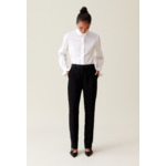 Pantalon tailleur coupe cigarette
