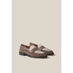 Mocassins vernis bicolores