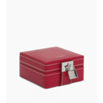 Petite boite à bijoux en cuir