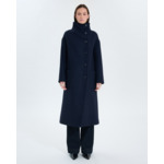 Manteau Miritina (Miranda Col Montant) Nocturne en Laine