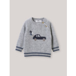 PULL INTARSIA VOITURE