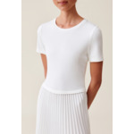 Robe Twist bi-matière