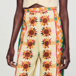 Pantalon fluide imprimé