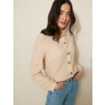 CARDIGAN MOHAIR VOLANT