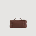 Trousse de toilette en toile enduite
