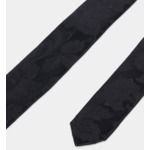 Cravate En Soie Noire