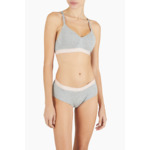 Joues tricotées pour femmes - grigiomelange chiaro