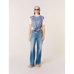 Tee-shirt noué avec imprimé