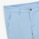 Chino 702 coupe droite bleu cristal
