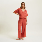 Laurence Tavernier - Pyjama en voile de coton, Panarea