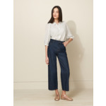 BLOUSE CREPE CARREAU