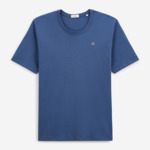 T-shirt manches courtes Theo bleu indigo