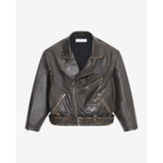 Veste En Cuir Oversize Dylan