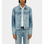 Blouson Denim Poches Zippees Homme