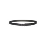 Ceinture homme ajustable/réversible - noir/noir