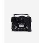 Sac Emily Small En Cuir Noir Avec Clous
