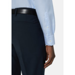 Chemise Bleu Clair En Coton Dobby Slim Fit