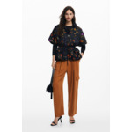 PONCHO ARTISTIC FLOWER RICHMOND V.3