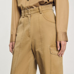 Pantalon cargo en denim