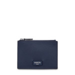 Ninon de Lancel - Porte-cartes zippé L - Grand modèle - Bleu Petrole