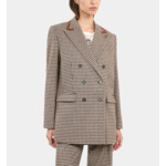 Veste Tailleur À Carreaux Vichy Femme