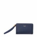 Premier Flirt de Lancel - Portefeuille rectangulaire compact zippé - Moyen modèle - Bleu Petrole