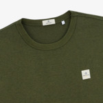 T-shirt Tylor oversize vert militaire