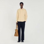 Chemise en coton et lin