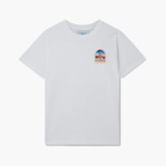 Casablanca T-Shirt Vue De L'Arche Blanc