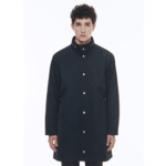 Parka matelassée fishtail en twill