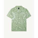 Chemise kaki & écru