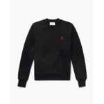 Ami Paris Pull Ami de Coeur Rouge Noir