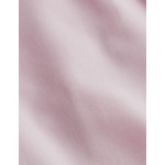 Chemise col figaret en pinpoint uni rose