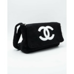 Chanel Sac à Main Plush Precision Messenger Noir