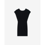 Robe Courte En Jersey Col Rond Verdi