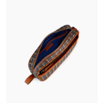 Petit sac bandoulière Camille en toile monogramme