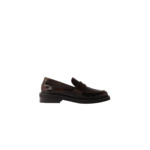 Mocassins en cuir brossé
