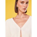 Gilet Glenn-Ecru en Coton