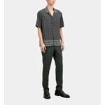 Chemise A Manches Courtes Col Requin Homme