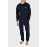 Pyjamas en maille pour homme - marine