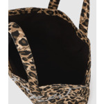 K/STYLE LEOPARD SHOPPER